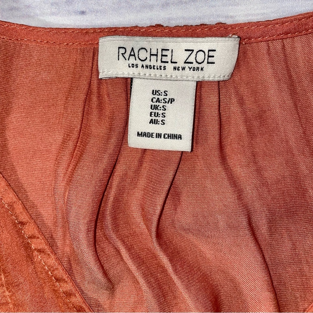 Rachel Zoe Top in Coral/Copper - Picture 3 of 6